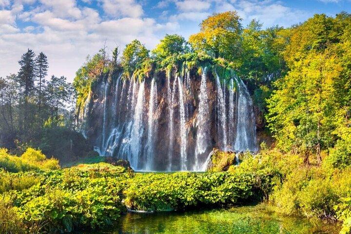 Split to Zagreb via Plitvice Lakes (3 hours stop is included)