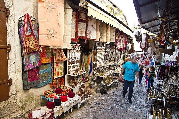 Heldags vattenfallen Mostar och Kravice från Dubrovnik