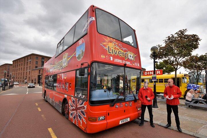 Hop-on, hop-off-stadstour door Liverpool City - 24-uurs ticket