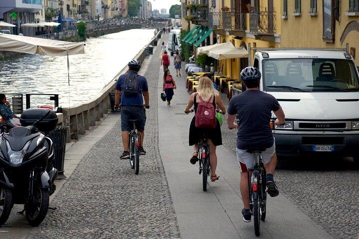 Milan: Cykeltur Live Turistguide 3 timmar och en halv