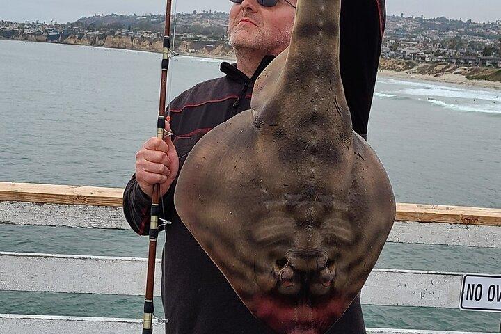 2-timers San Diego Pier fiskeoplevelse