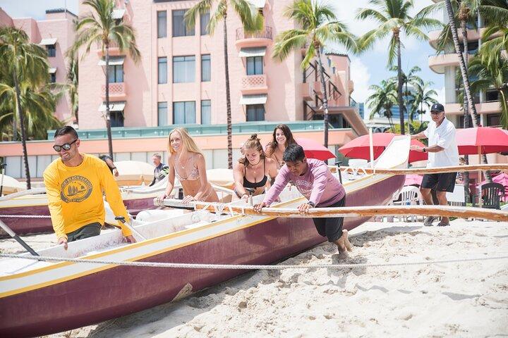 Outrigger Canoe Surfing