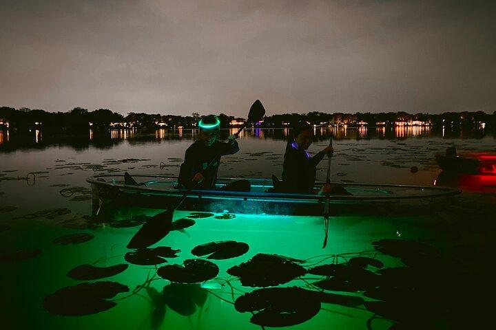 Clear Kayak Glow in the Dark Tour attraverso Winter Park