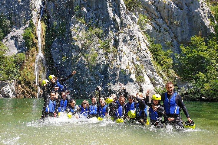 Basic Canyoning on Cetina River from Split or Zadvarje