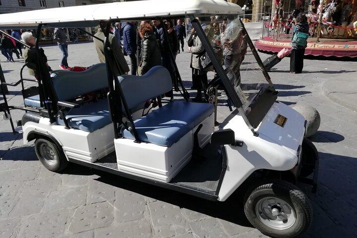 Florence Tour per Eco Car met panoramisch uitzicht