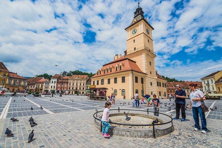 Bran Castle, Peles Castle and Brasov from Bucharest