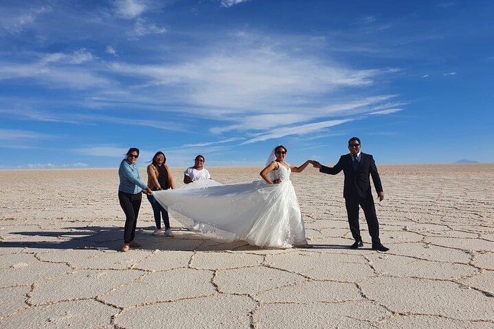 Circuit de 3 jours au salar d'Uyuni et aux lagons colorés + coucher de soleil + effet miroir