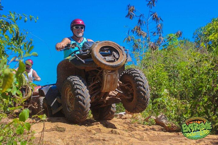 Atividades ATV Cenote e tirolesas da Riviera Maya