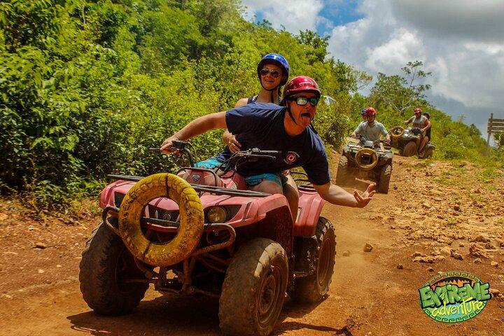 Atividades ATV Cenote e tirolesas da Riviera Maya