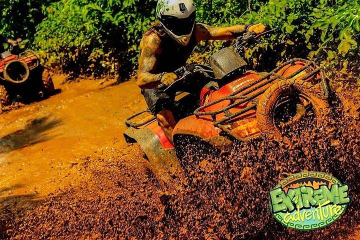 Atividades ATV Cenote e tirolesas da Riviera Maya