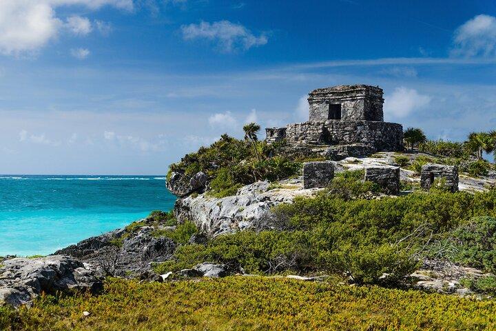 Smågruppstur i Tulum-ruinerna, Cenote-grottan och Gopro-foton