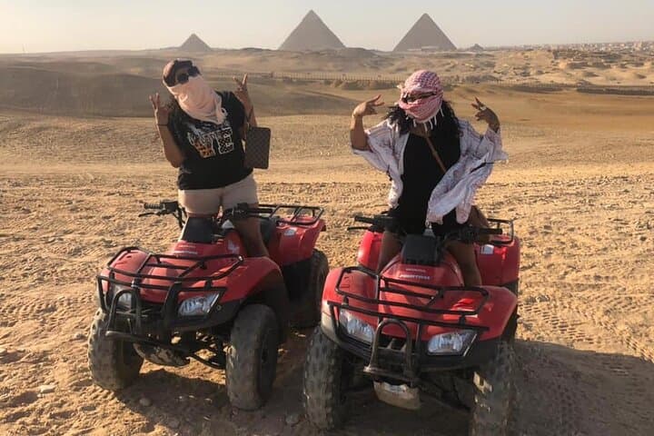 Private Tour in Cairo Tower with ATV Quad Bike and Felucca Ride