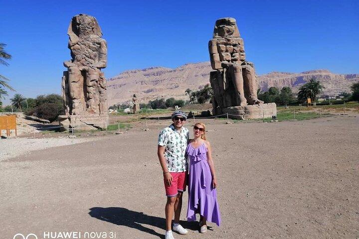 Luxor-Heißluftballon mit Tagestour zum Ost- und Westufer von Luxor mit Mittagessen