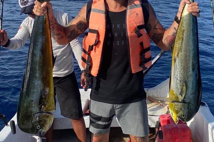 Pêche sportive sur la Costa Maya