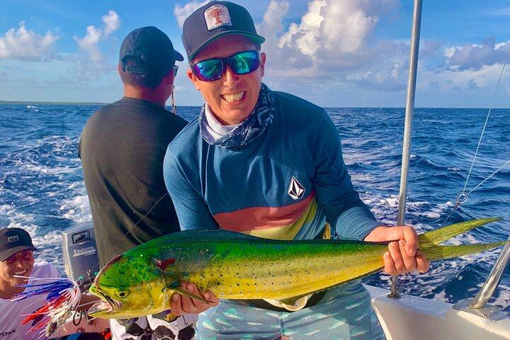 Pêche sportive sur la Costa Maya