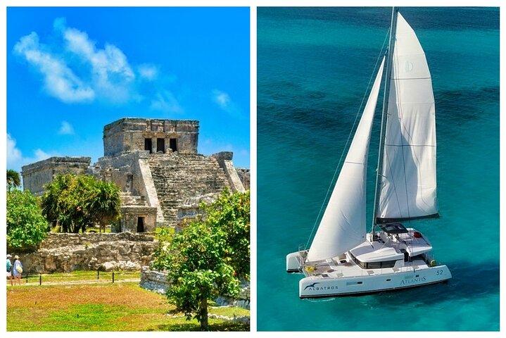 Combo de 2 días: navegación en Isla Mujeres y ruinas mayas de Tulum