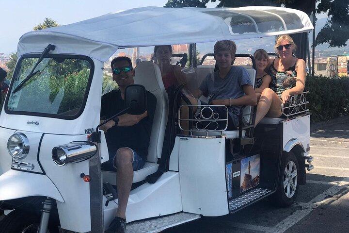 Privérondleiding door het historische centrum van Florence per golfwagen
