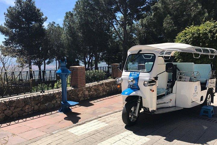 Mijas : 電動トゥクトゥクでパノラマシティツアー