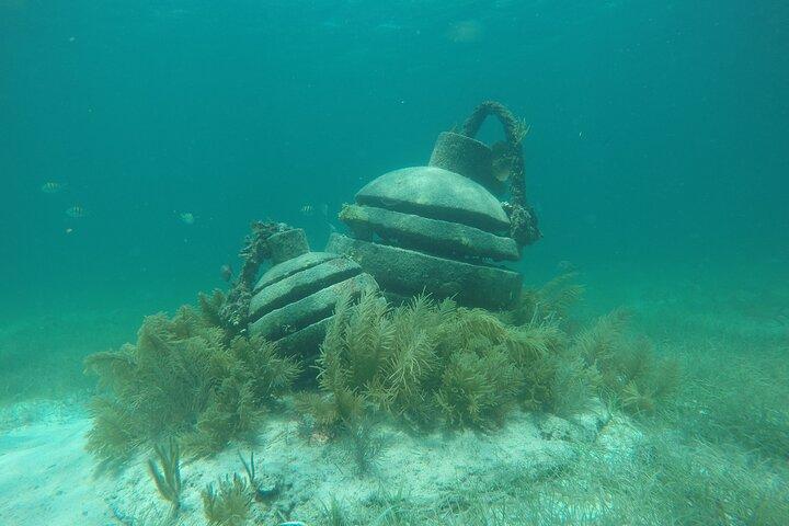 Tour della giungla e snorkeling a Punta Nizuc Reef, museo sottomarino
