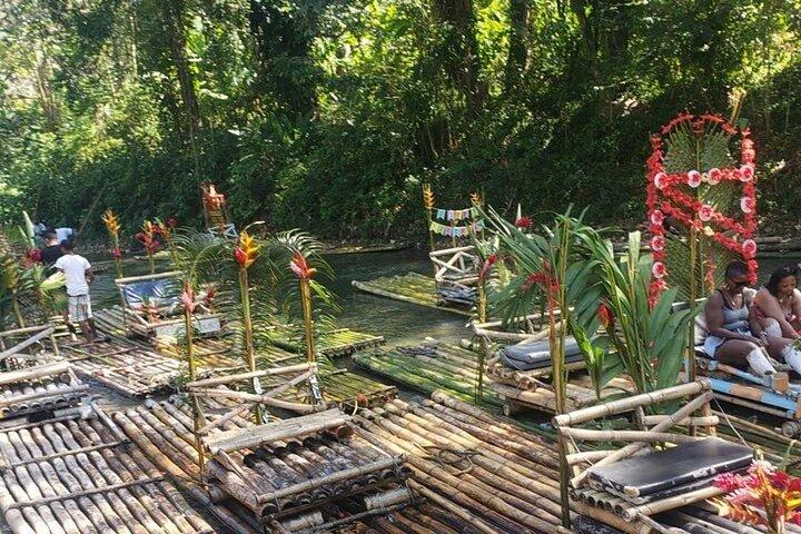 Bamboo Rafting With foot massage