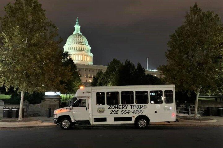 ワシントンD.C.ナイトツアー-午後7時30分開始