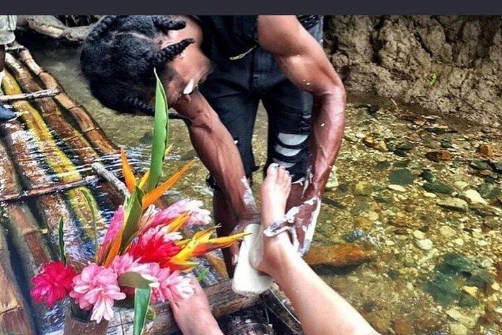 Bamboo Rafting With foot massage