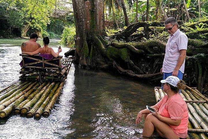 Bamboo Rafting With foot massage