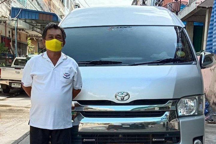 Privat: Lufthavnstransport med minivan