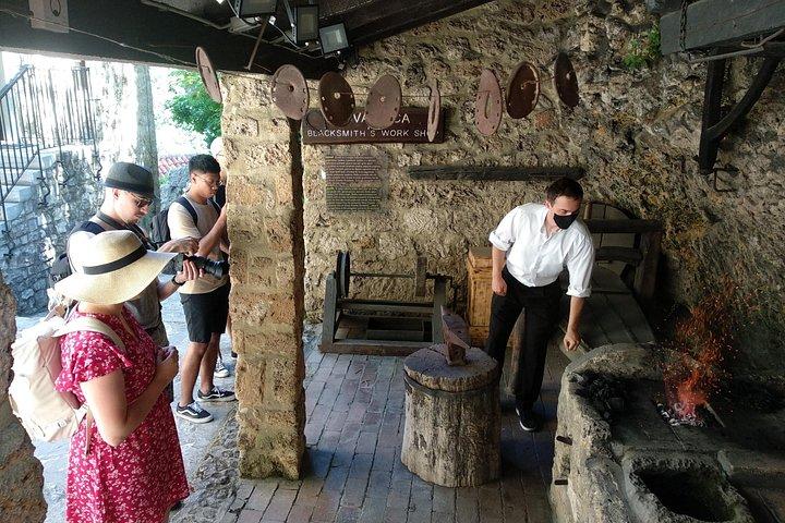 スプリットとトロギール発、クルカ滝のボート乗り付き日帰りツアー