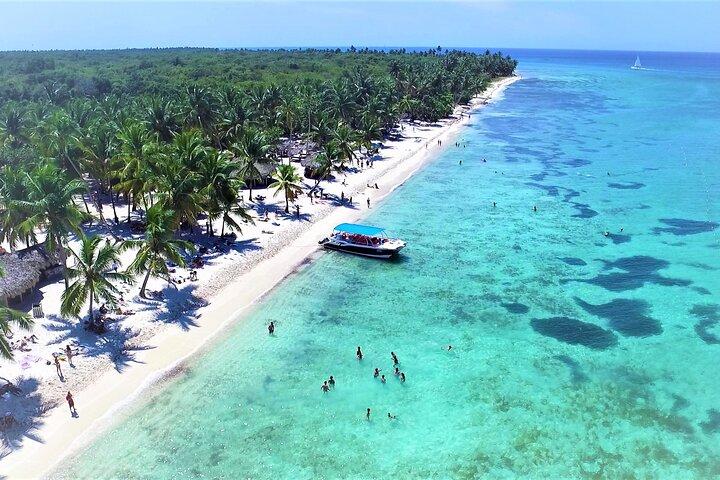 Heldags privat Punta Cana saona-tur med speedbåd