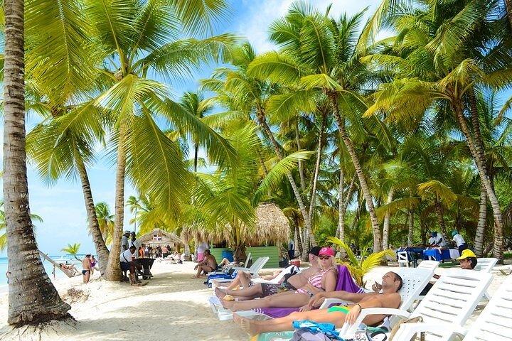 Heldags privat Punta Cana saona-tur med speedbåd