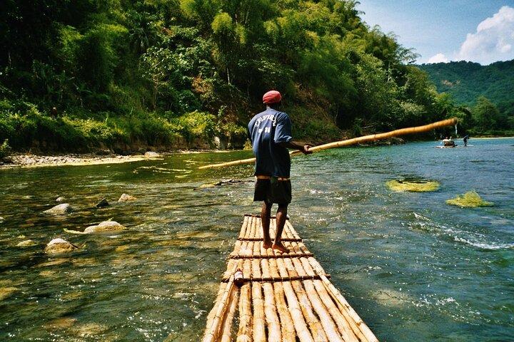 Excursión privada a caballo, Blue Hole, Dunn's River, rafting y tubing