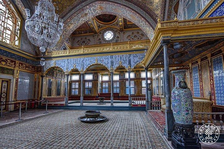 イスタンブール終日旧市街ツアー、トプカプ宮殿グランド バザール ブルー モスク