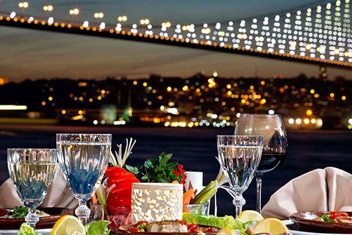 Luxury Istanbul Bosphorus Dinner Cruise with Live Show & Dancing