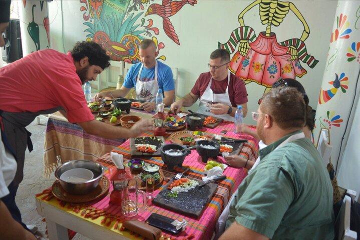 Beach day experience + Mexican Cooking Class + Massage