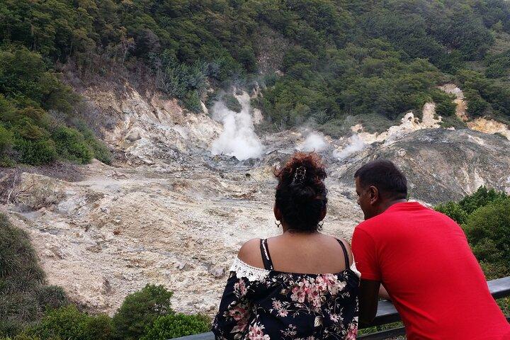 Private St Lucia Drive-In Volcano, Mud Baths & Waterfall
