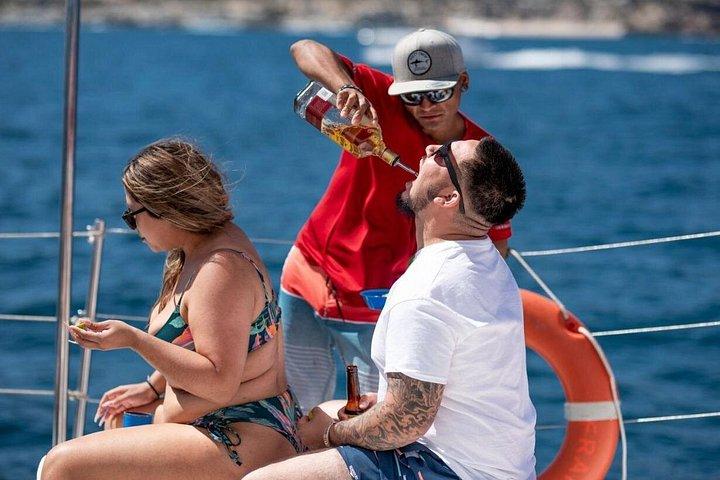 Cabo San Lucas Sunset Cruise com bebidas ilimitadas
