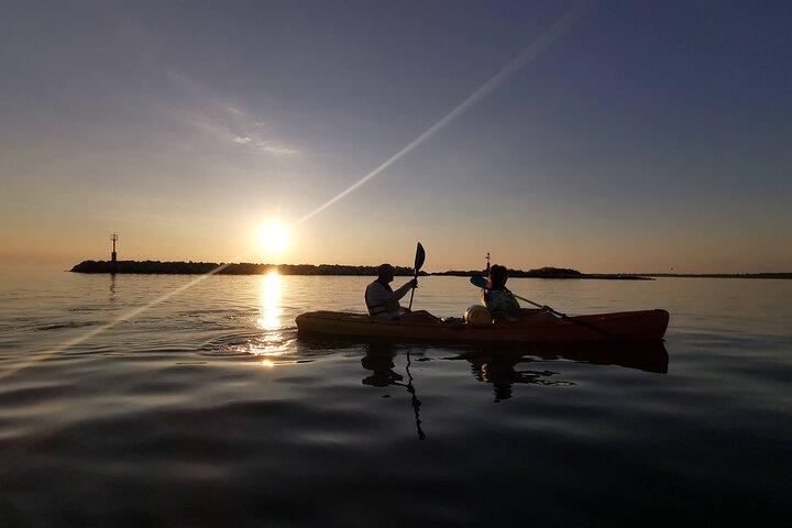 Excursion en kayak de mer au coucher du soleil à Poreč