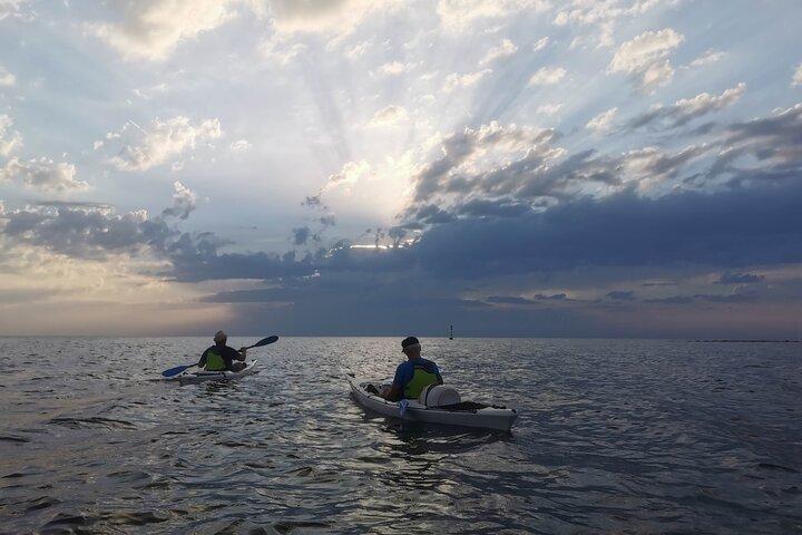 Excursion en kayak de mer au coucher du soleil à Poreč