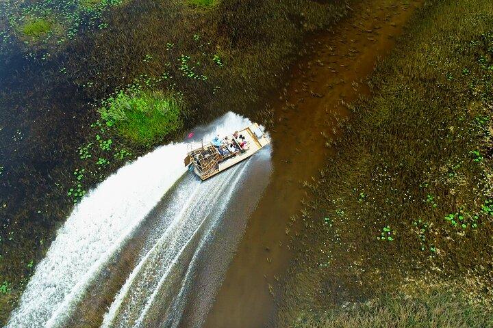 60 Min. Everglades Airboat-Fahrt und Abholung, kleine Gruppe + professioneller Guide