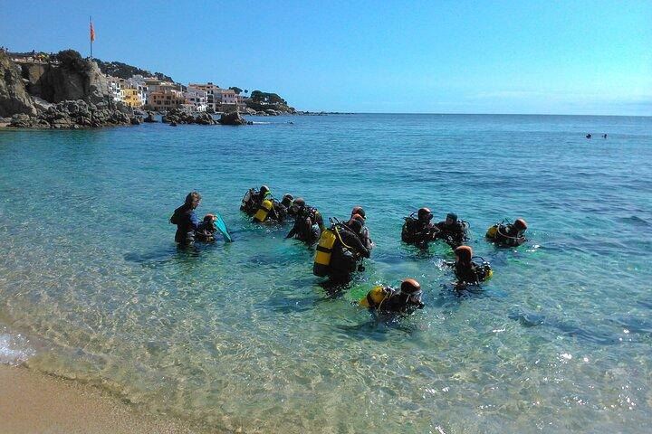 Aventure de plongée sous-marine en petit groupe sur la Costa Brava
