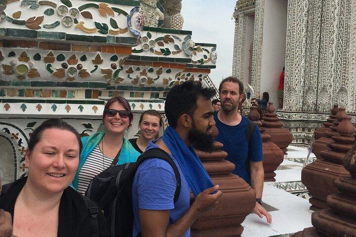 Excursão privada: Wat Pho, Templo do Amanhecer e Canal