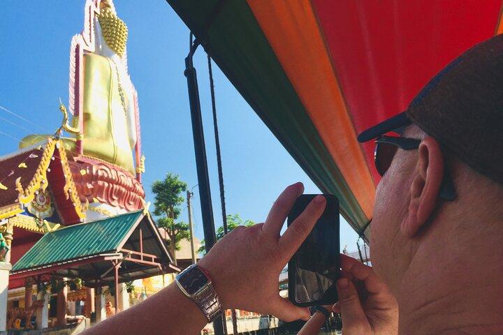 Excursão privada: Wat Pho, Templo do Amanhecer e Canal