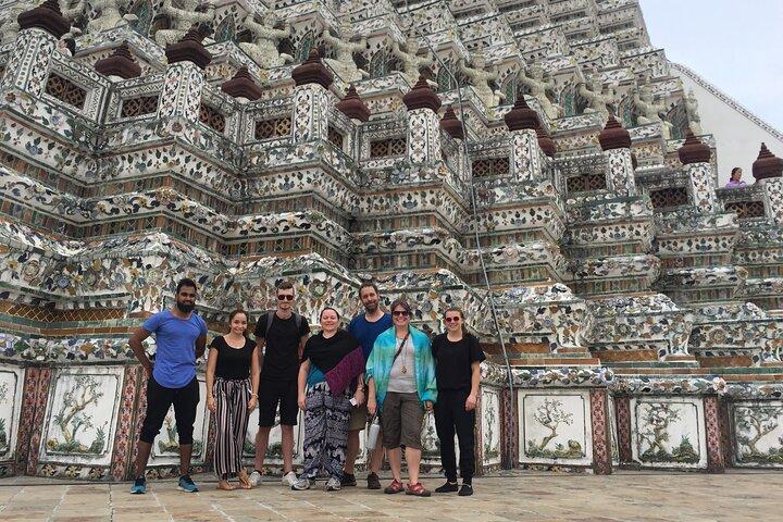 Excursão privada: Wat Pho, Templo do Amanhecer e Canal
