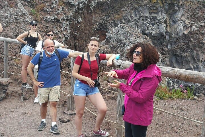 Escursione a terra Vesuvio e sito di Ercolano (6 ore)