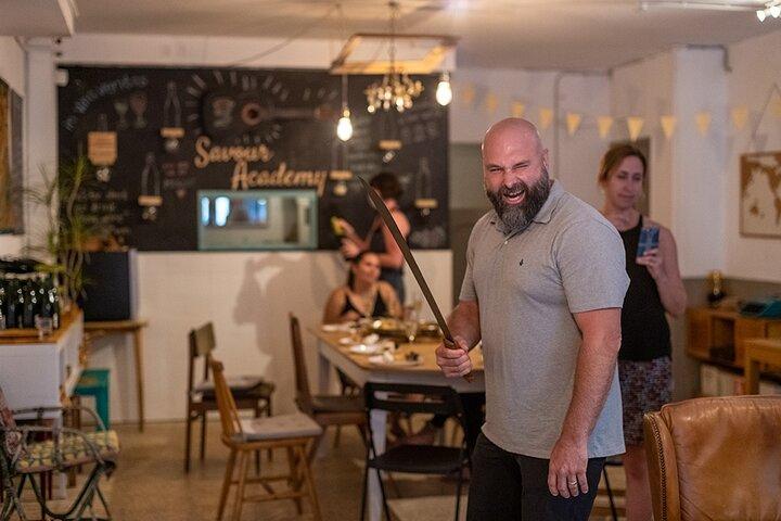 Sabre the Moment: Cava Sabrage Class in Barcelona