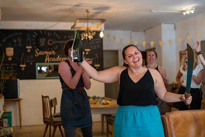 Sabre the Moment: Cava Sabrage Class in Barcelona
