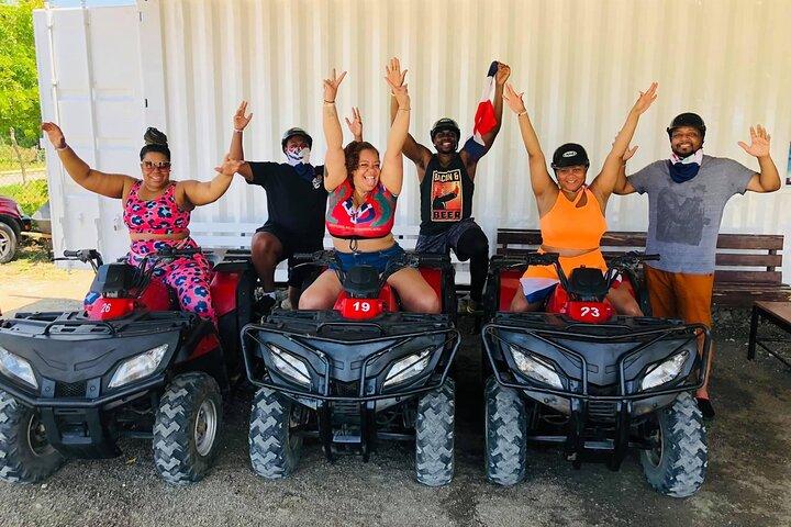 ATV 4-hjulet offroad-kørsel fra Amber Cove og Taino-bugten i Puerto Plata