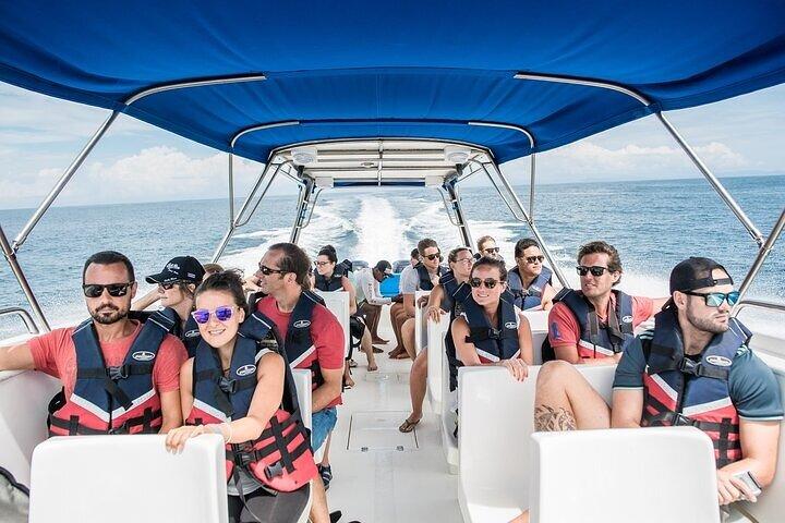Santa Teresa a São José SJO Shuttle por terra e barco de táxi