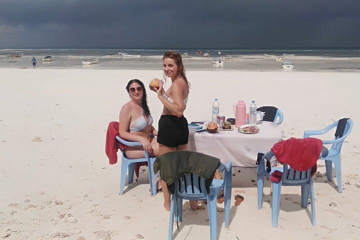 Sandbank Picnic en Dhow Sailing with Seafood Lunch